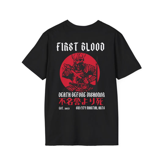 First Blood Fight Gear Collection II: Death Before Dishonor Samurai T-Shirt