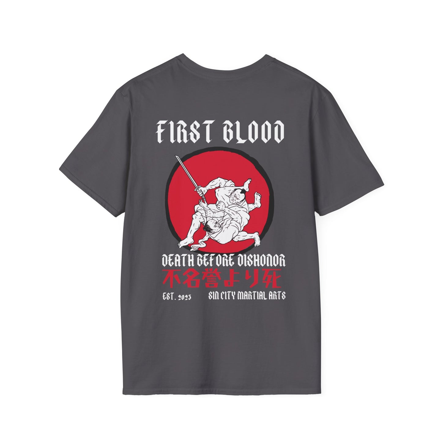 First Blood Fight Gear Collection II: Death Before Dishonor Samurai T-Shirt