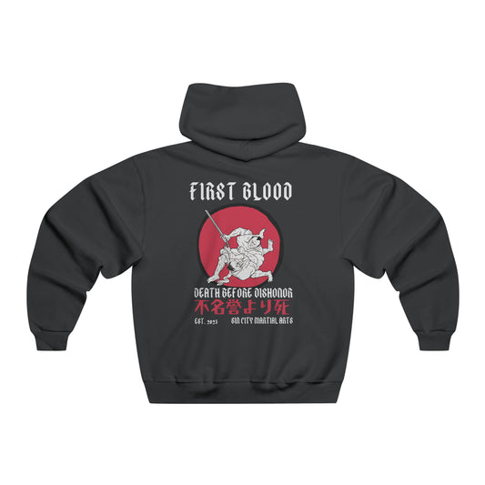 First Blood Fight Gear: Death Before Dishonor Samurai Duel Hoodie