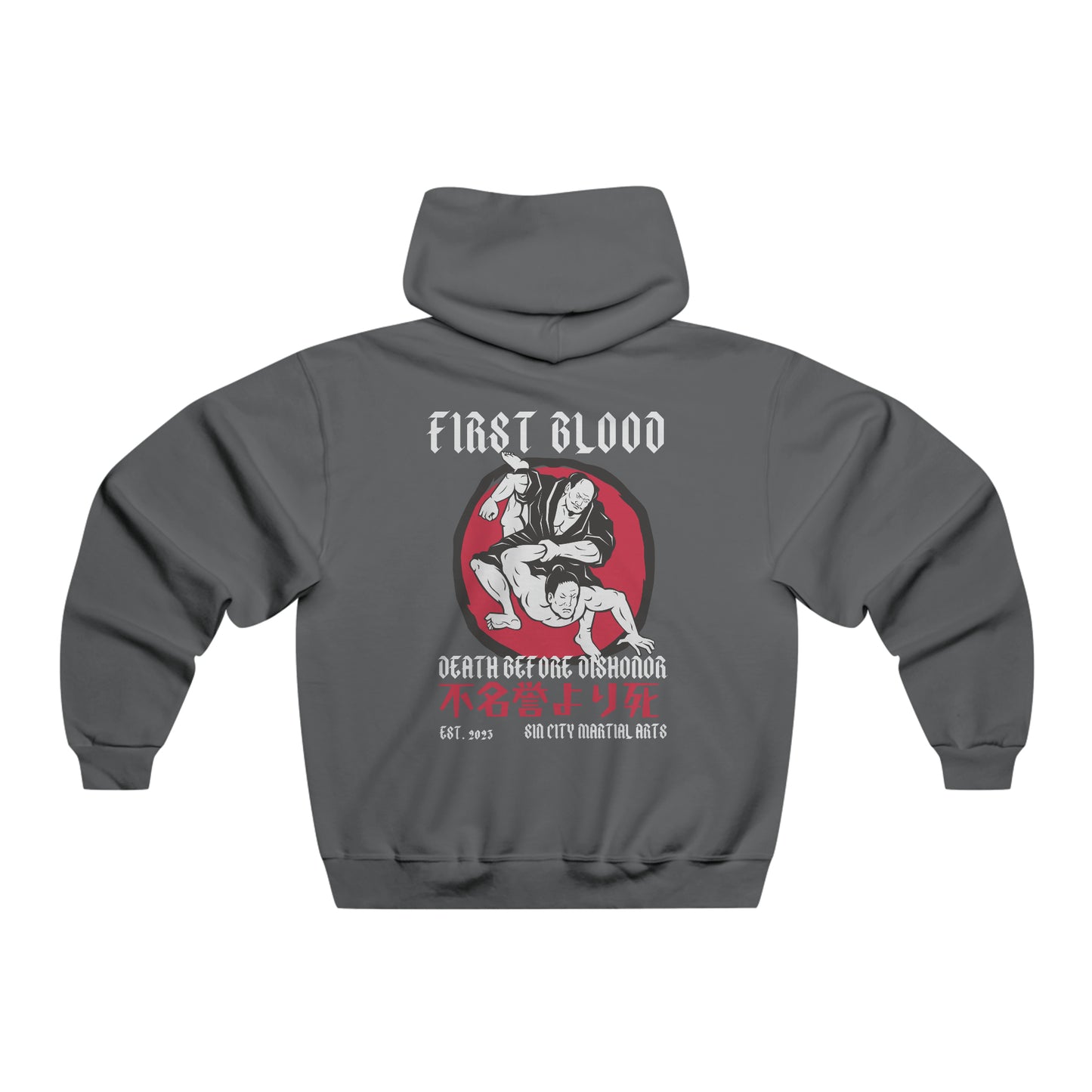 First Blood Fight Gear: Death Before Dishonor Grappling Hoodie