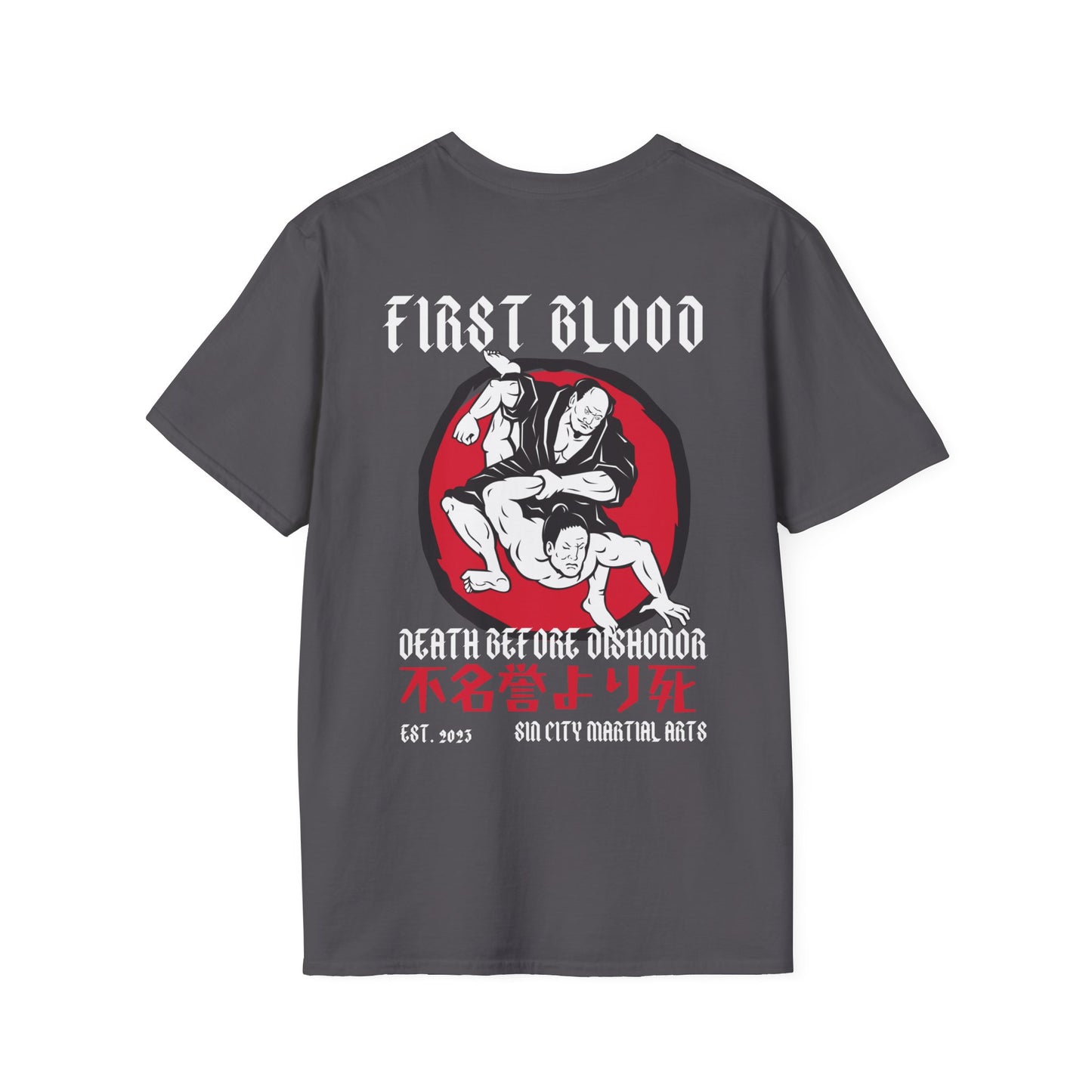 First Blood Fight Gear Collection II: Death Before Dishonor Grappling T-Shirt