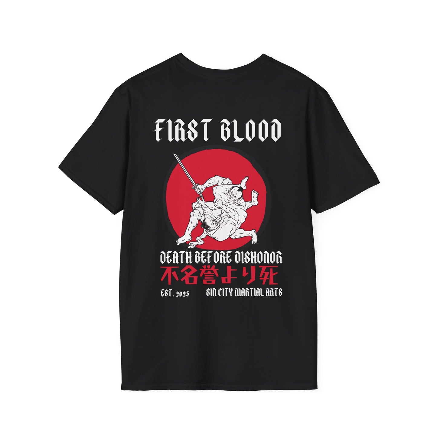 First Blood Fight Gear Collection II: Death Before Dishonor Samurai T-Shirt