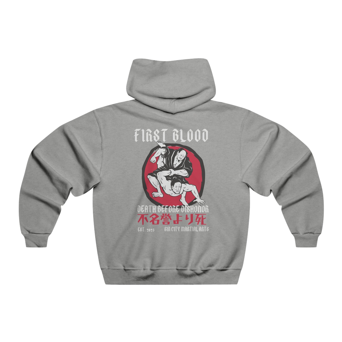 First Blood Fight Gear: Death Before Dishonor Grappling Hoodie