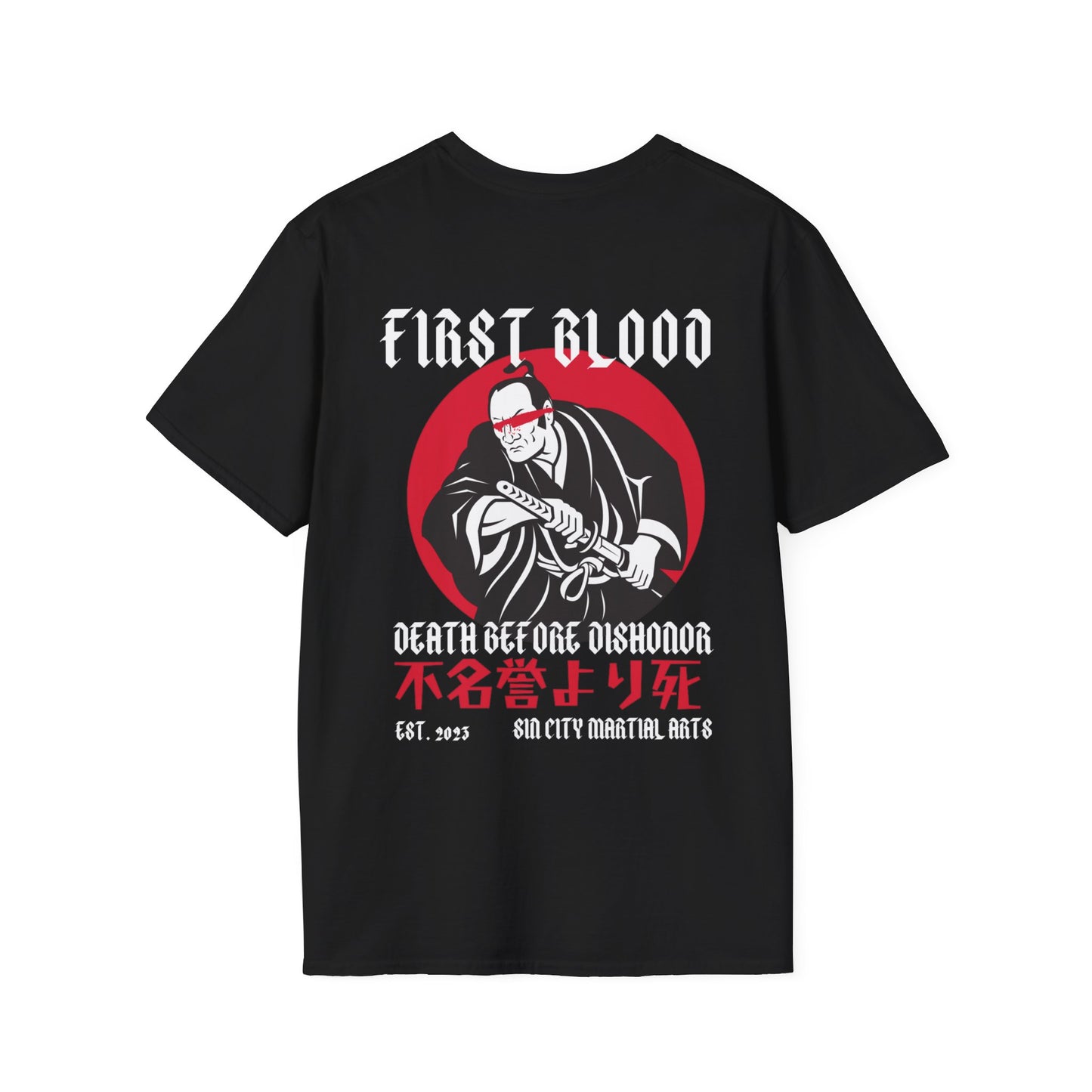 First Blood Fight Gear Collection II: Death Before Dishonor Vintage T-Shirt