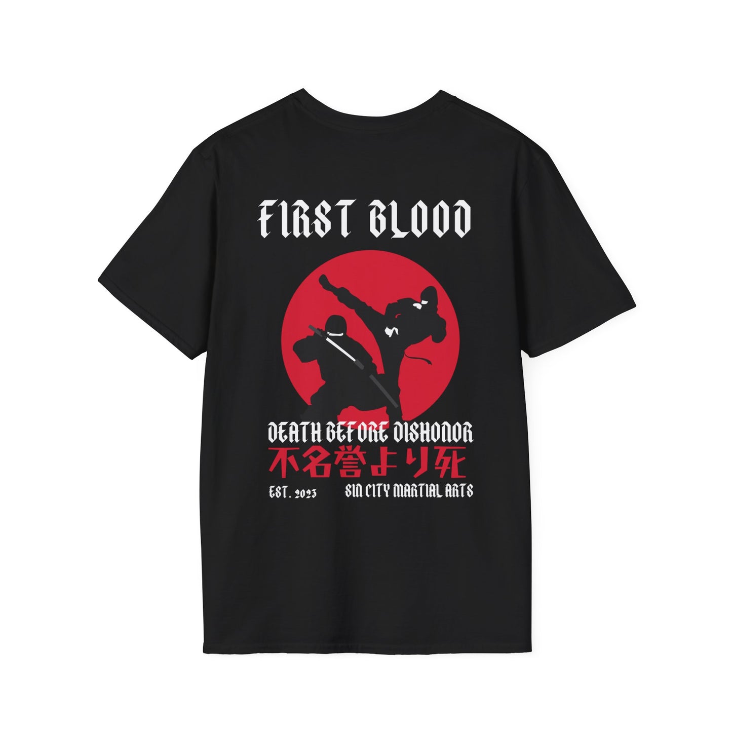 First Blood Fight Gear Collection II: Death Before Dishonor Vintage T-Shirt