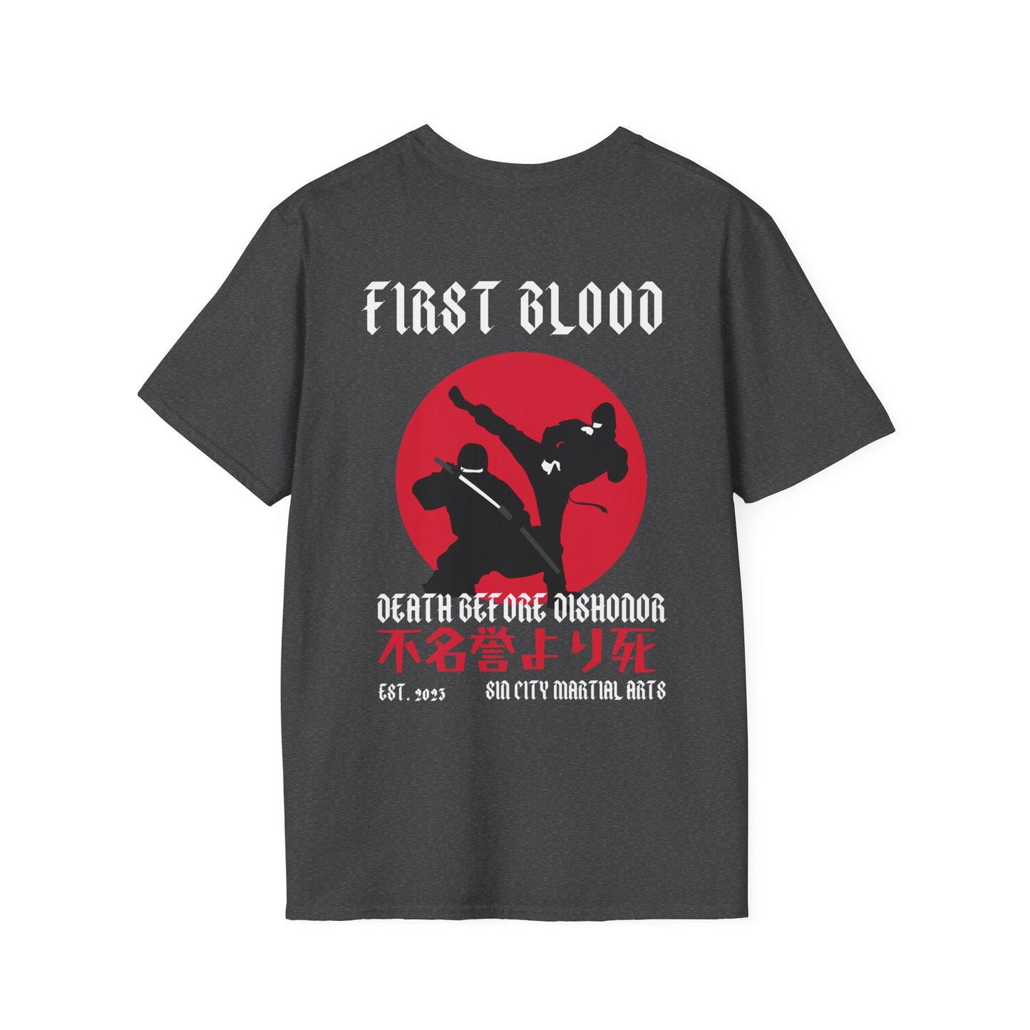 First Blood Fight Gear Collection II: Death Before Dishonor Vintage T-Shirt