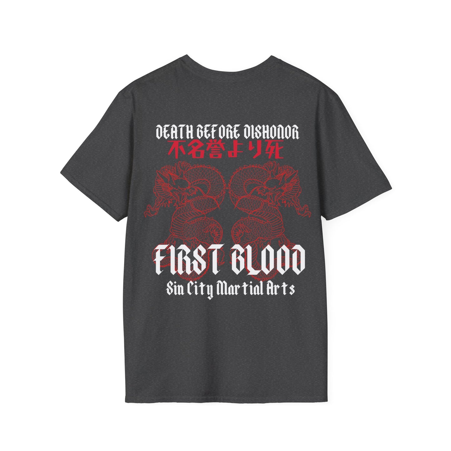 First Blood Fight Gear Collection II: Death Before Dishonor Dragon T-Shirt