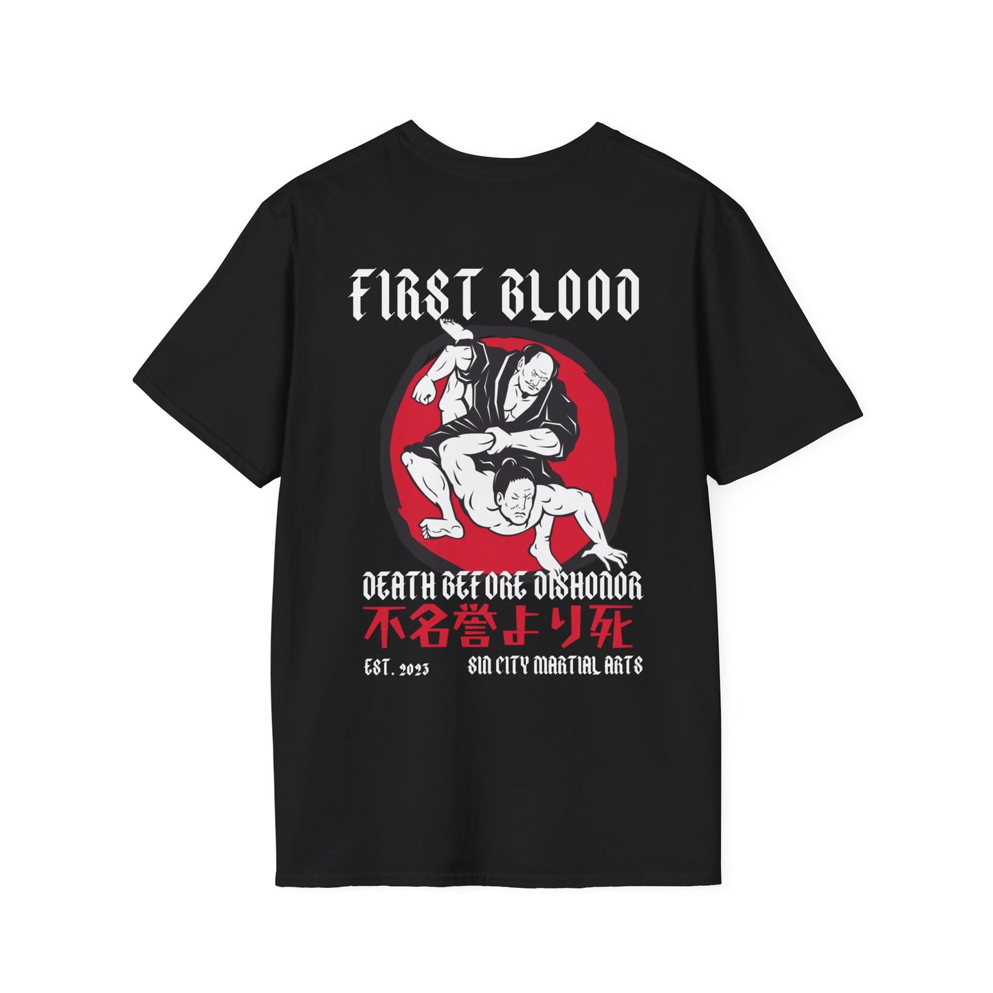 First Blood Fight Gear Collection II: Death Before Dishonor Grappling T-Shirt